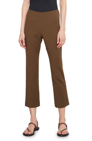 Vince + Crop Flare Trousers