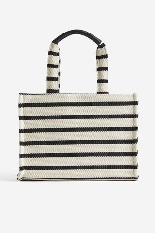 H&M + Cotton-Blend Tote Bag