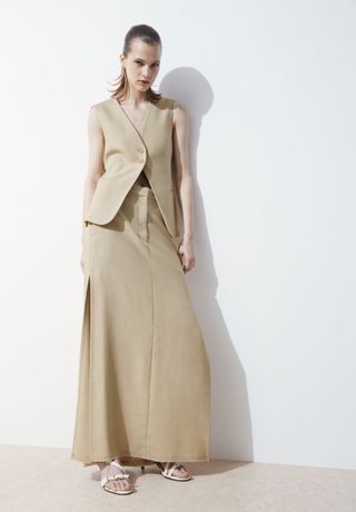COS Atelier + The High-Slit Maxi Pencil Skirt