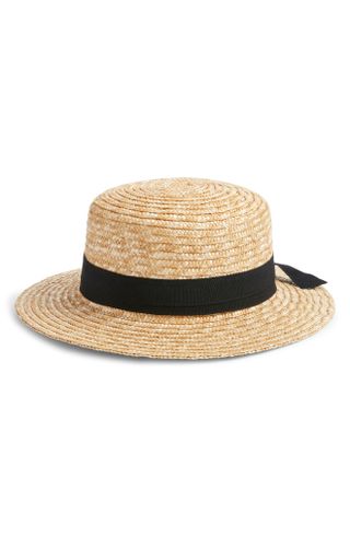 Treasure & Bond + Straw Boater Hat