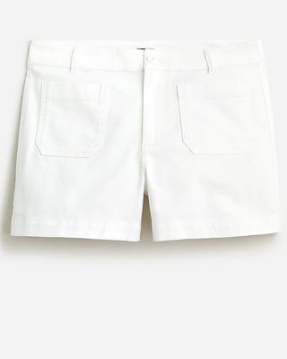 J.Crew + Patch-Pocket Chino Shorts