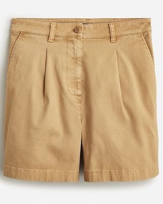 J.Crew + Pleated Capeside Chino Shorts