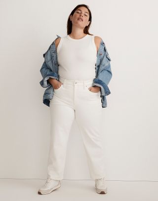 Madewell + Perfect Vintage Straight Jean