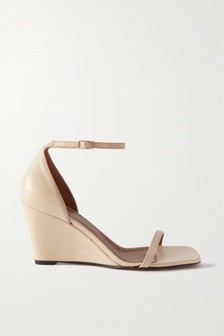 ATP Atelier + Morcone Leather Wedge Sandals