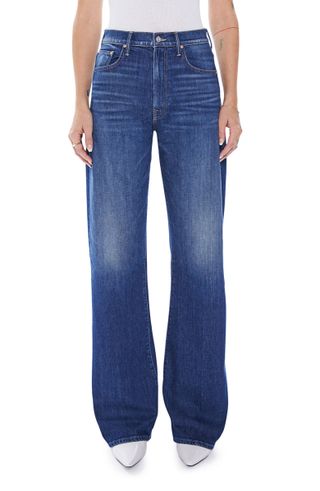 Mother + The Lasso High Waist Wide Leg Jeans