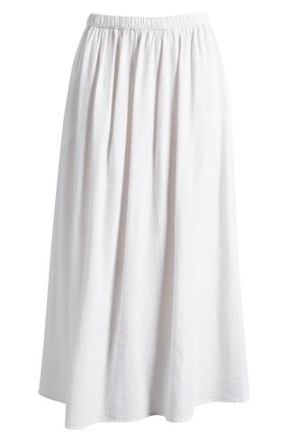 Caslon + Linen Midi Skirt
