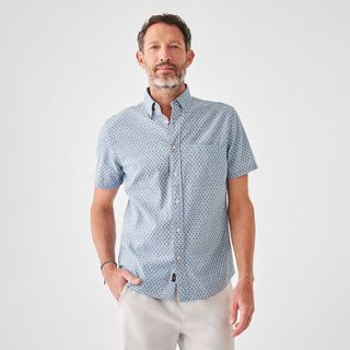 Faherty + Short-Sleeve Stretch Playa Shirt