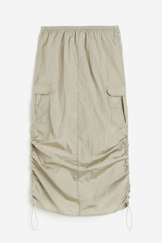 H&M + Nylon Parachute Skirt