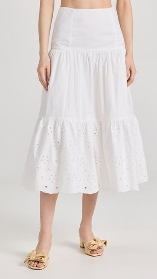 En Saison + Byblos Tiered Skirt