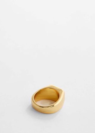 Mango + 18k Signet Ring