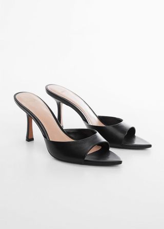 Mango + Heel Non-Structured Sandals