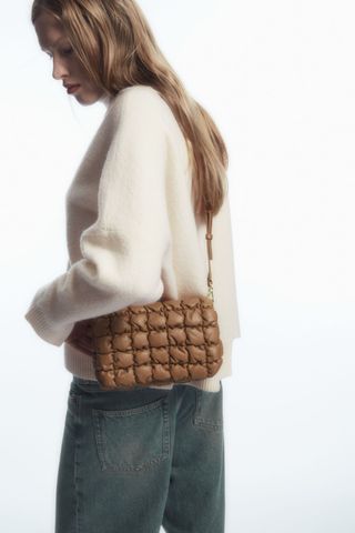 COS + Quilted Crossbody Bag