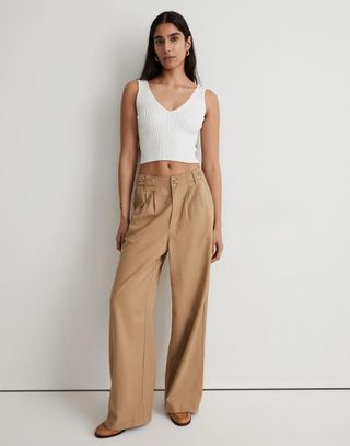 Madewell + The Harlow Wide-Leg Pant