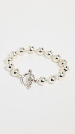 Chan Luu + Silver Beaded Bracelet