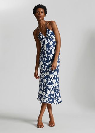 & Other Stories + Open-Back Strappy Dress