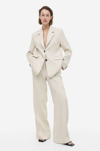 H&M + Linen Dress Pants