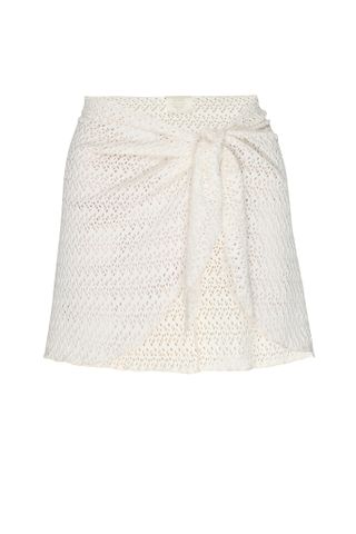 Monday Swimwear + St. Barth's Skirt - Ivory Crochet