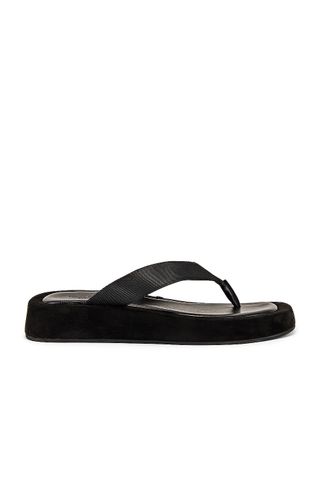 Charles & Keith + Strappy Flatform Thong Sandals
