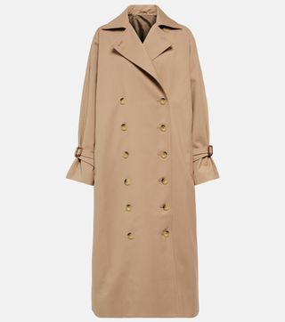 Toteme + Signature Cotton-Blend Trench Coat