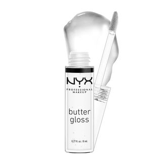 Nyx + Butter Gloss in Sugar Glass