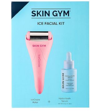 Skin Gym + Ice Facial Kit Icecoolie Roller And Hydra-Youth Serum