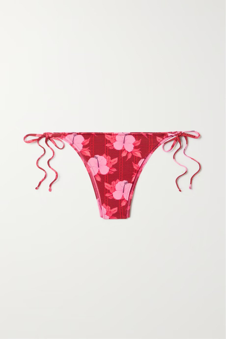 Fisch + Chanzy Floral-Print Stretch-ECONYL Bikini Briefs