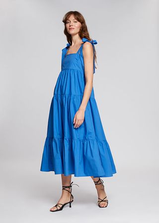 & Other Stories + Tiered Babydoll Midi Dress