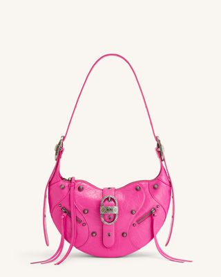 Jw Pei + Tessa Crushed Shoulder Bag - Bright Pink