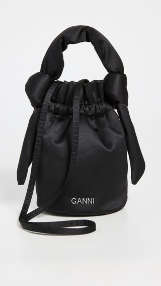 Ganni + Occasion Top Handle Knot Bag