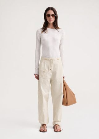 Toteme + Cotton Cargo Trousers