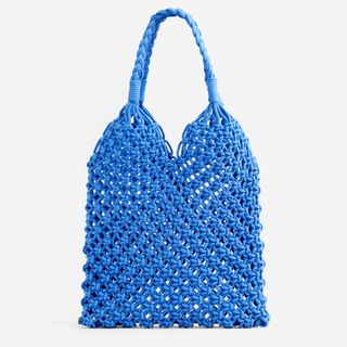 J.Crew + Cadiz Hand-Knotted Rope Tote