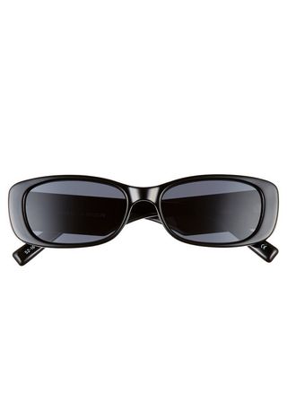 Le Specs + Unreal 52mm Rectangle Sunglasses