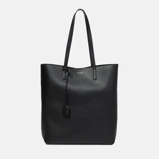 Saint Laurent + Large Leather Shopping Tote