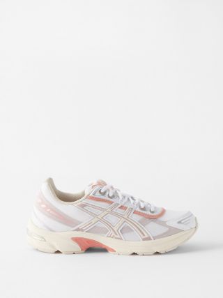 Asics + GEL-1130 Leather and Mesh Trainers