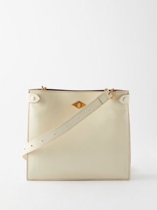 Métier + Stowaway Leather Cross-Body Bag
