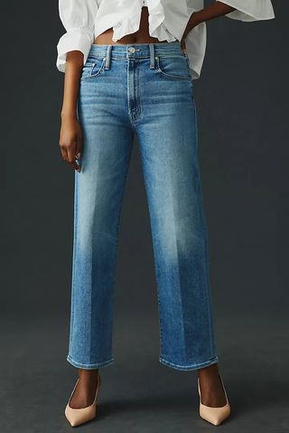 Mother + Mother the Rambler Zip Ankle Jeans