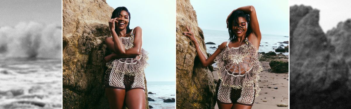 gabrielle union crochet dress Gabrielle Union Is Choosing Her Bliss Above All Else
