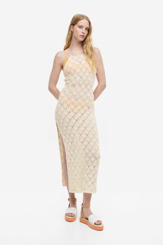H&M + Crochet-Look Beach Dress