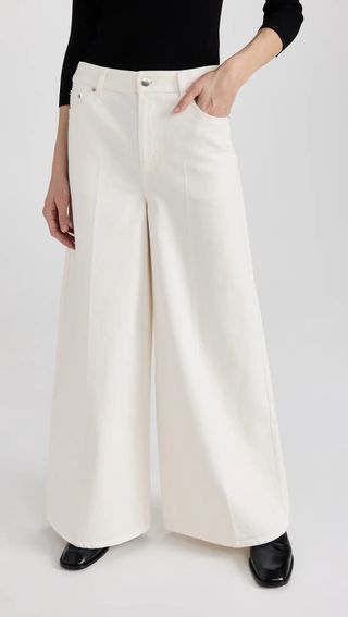 Tibi + White Denim Murray Jeans