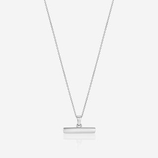 886 Royal Mint + 886 Small T-Bar Pendant With Chain in Sterling Silver