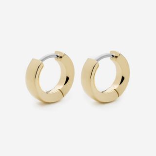 886 Royal Mint + 886 Huggie Hoops in 18ct Yellow Gold