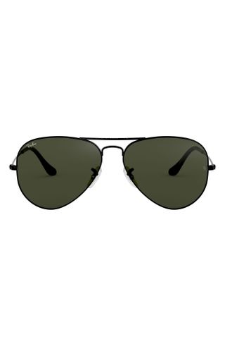 RAY-BAN + 58mm Aviator Sunglasses