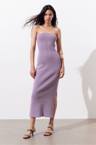 H&M + Knit Bandeau Dress