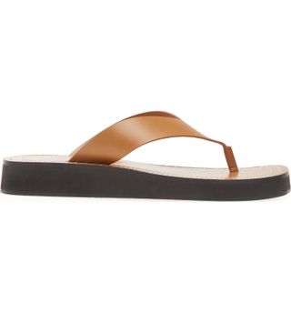 The Row + Ginza Wedge Flip Flop