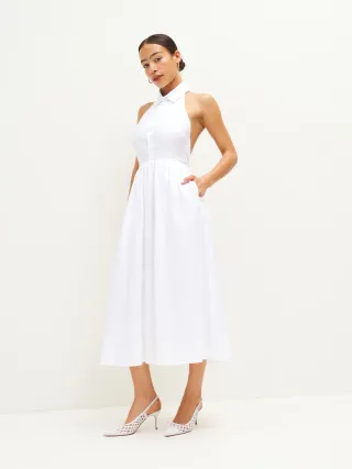 Reformation + Tace Linen Dress