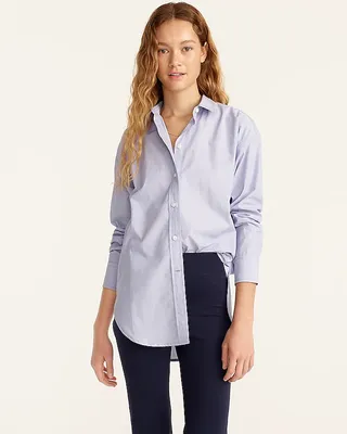 J.Crew + Relaxed-Fit End-on-End Cotton Shirt