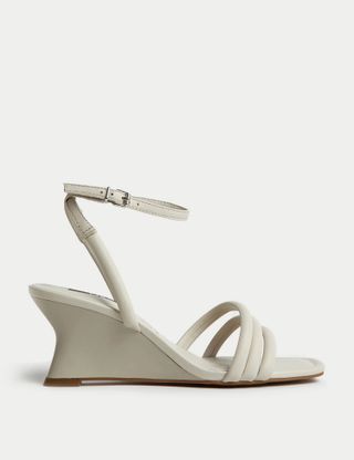 M&S Collection + Buckle Strappy Wedge Sandals