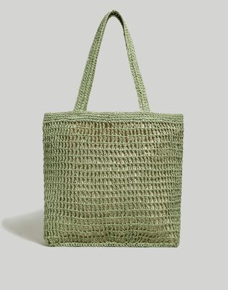 Madewell + The Transport Tote: Straw Edition