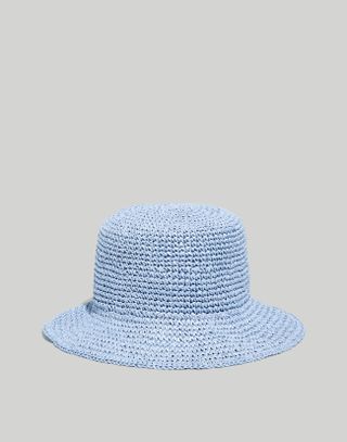 Madewell + Straw Bucket Hat