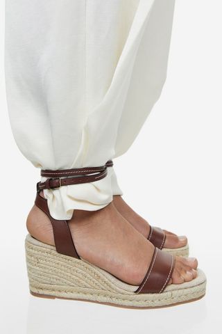 H&M + Wedge-Heel Espadrilles